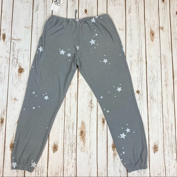 Chaser 2 Piece Loungewear Set With Star Print Size Large Women - Picture 7 of 15